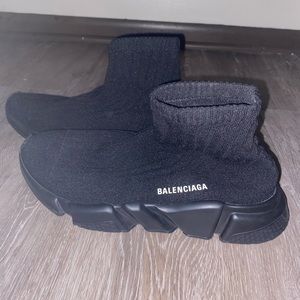 Balanciaga speed sock black size 10 in men